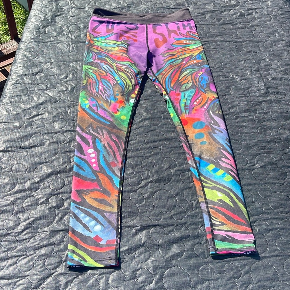 EUC XLUSION size Med Shihtzu Leggings - DOG LOVER